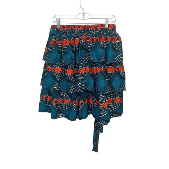 African Patterned Skirt - Picture 3 of 9